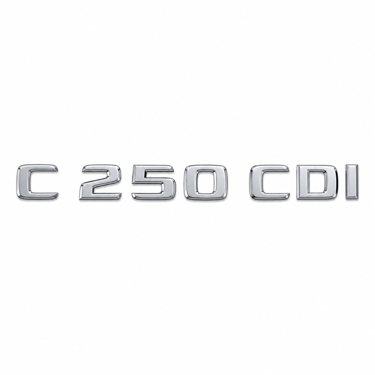 C 250 CDI Krom Bagaj Yazısı Mercedes-Benz Uyumlu