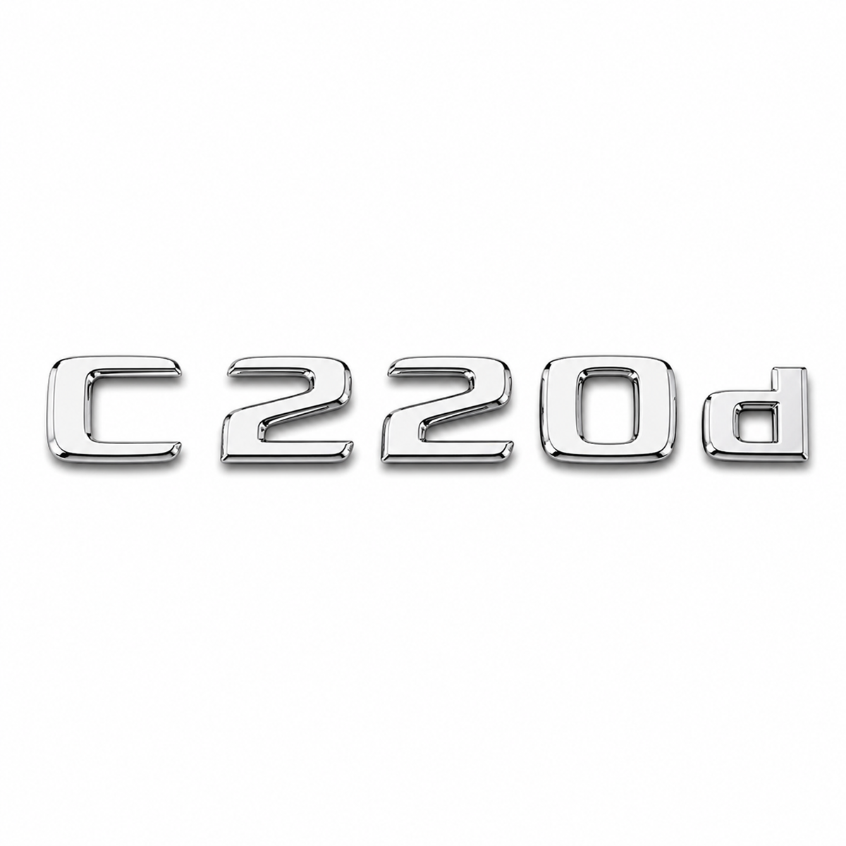 C 220 d Krom Bagaj Yazısı Mercedes-Benz Uyumlu