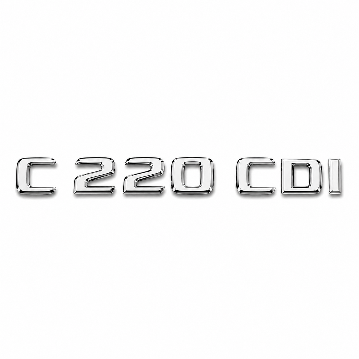 C 220 CDI Krom Bagaj Yazısı Mercedes-Benz Uyumlu