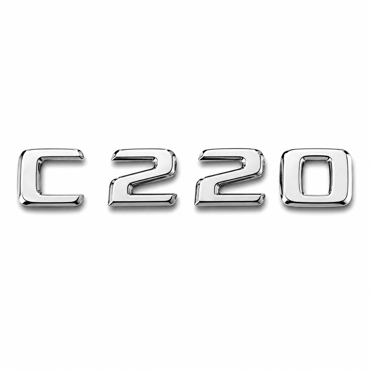 C 220 Krom Bagaj Yazısı Mercedes-Benz Uyumlu