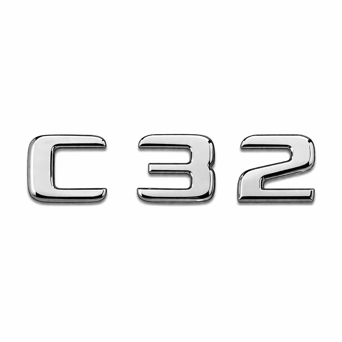 C 32 Krom Bagaj Yazısı Mercedes-Benz Uyumlu