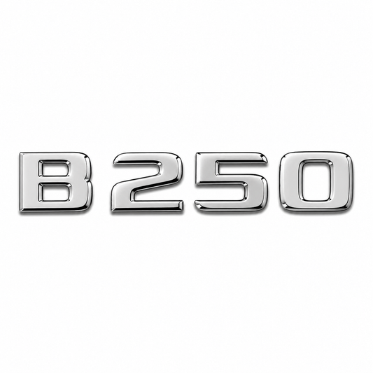 B 250 Krom Bagaj Yazısı Mercedes-Benz Uyumlu
