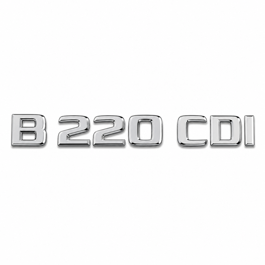 B 220 CDI Krom Bagaj Yazısı Mercedes-Benz Uyumlu