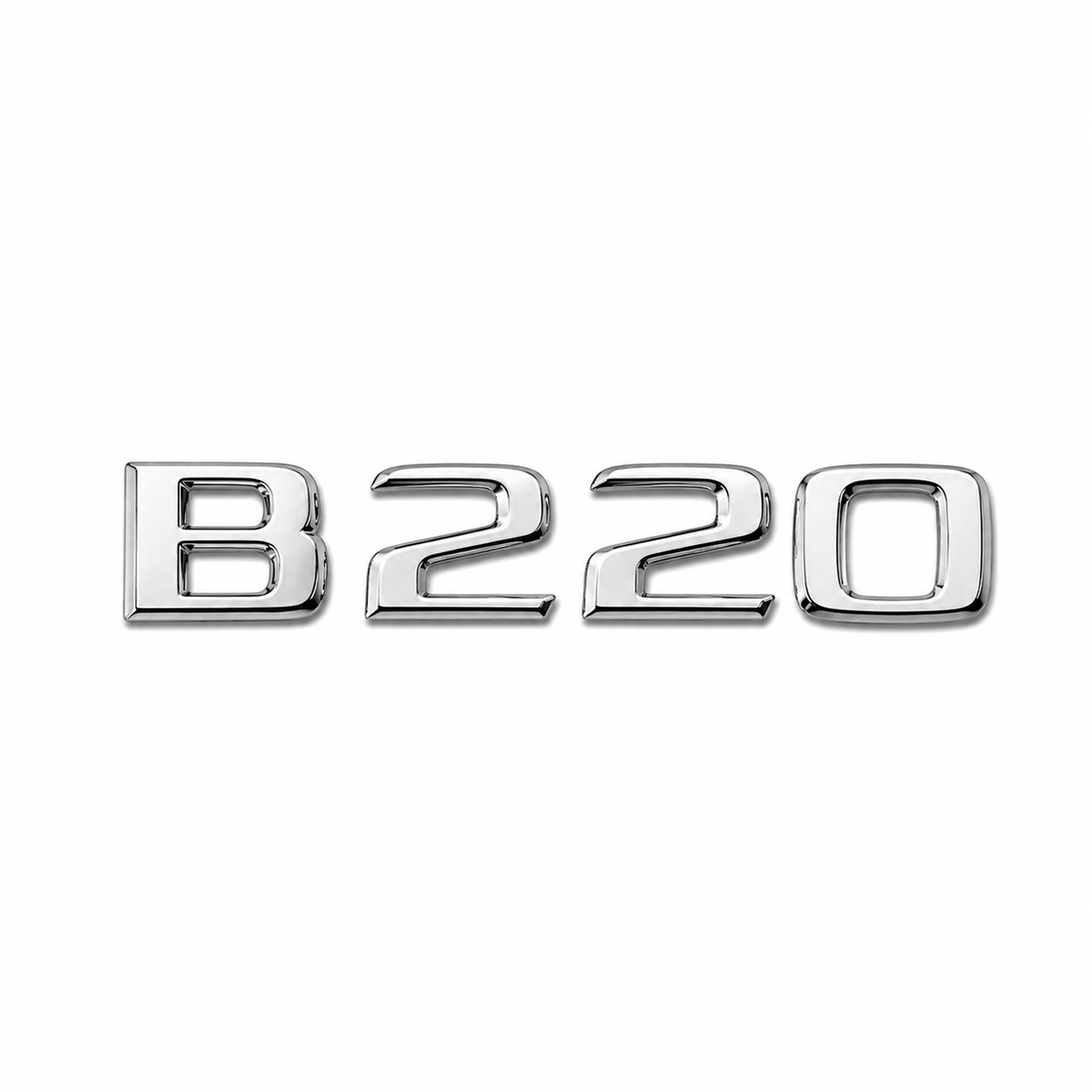 B 220 Krom Bagaj Yazısı Mercedes-Benz Uyumlu