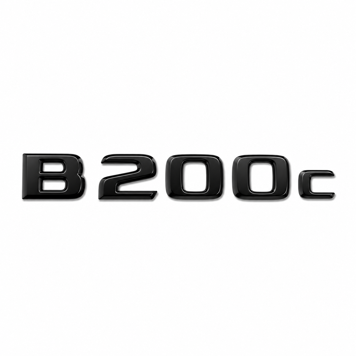 B 200 c Siyah Bagaj Yazısı Mercedes-Benz Uyumlu