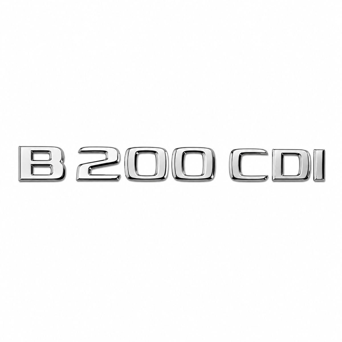 B 200 CDI Krom Bagaj Yazısı Mercedes-Benz Uyumlu