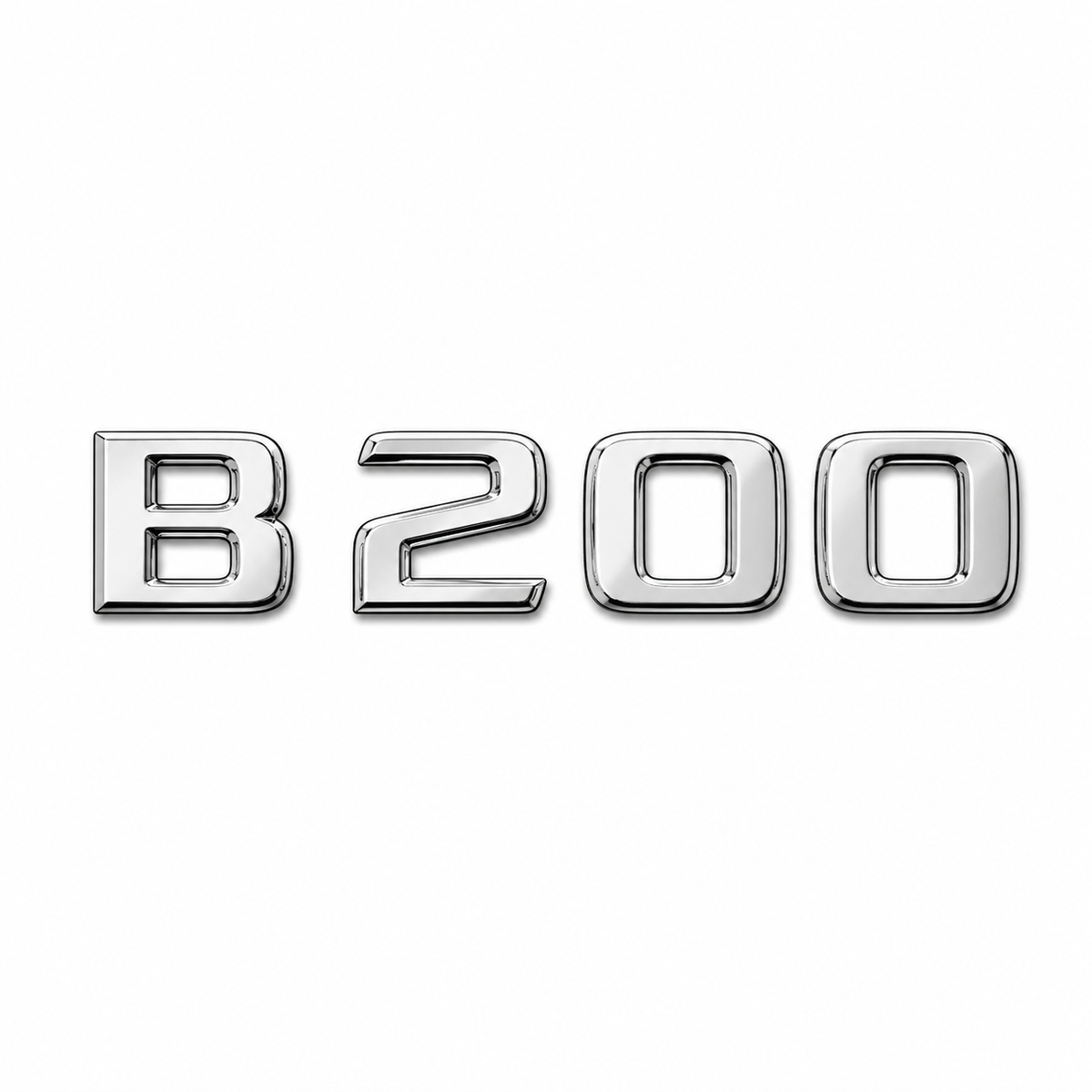 B200 Krom Bagaj Yazısı Mercedes-Benz Uyumlu