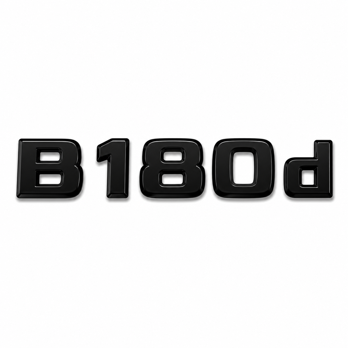 B 180 d Siyah Bagaj Yazısı Mercedes-Benz Uyumlu