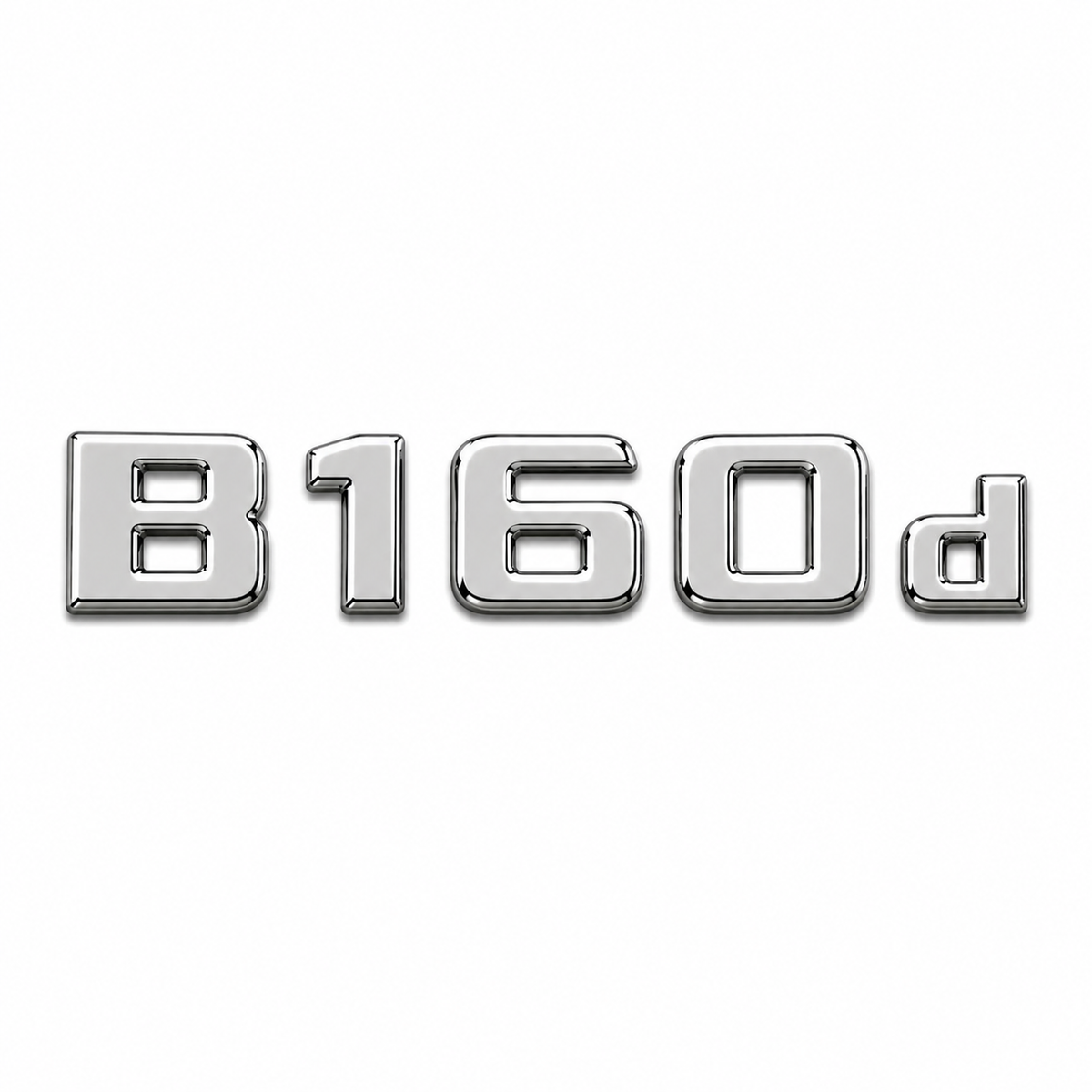 B 160 d Krom Bagaj Yazısı Mercedes-Benz Uyumlu