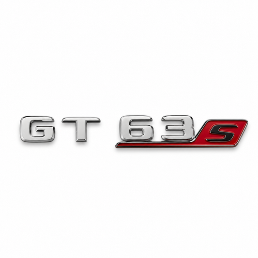 GT 63s Krom Bagaj Yazısı Mercedes-Benz Uyumlu