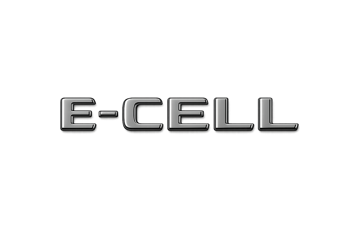 E-CELL Krom Bagaj Yazısı Mercedes-Benz Uyumlu