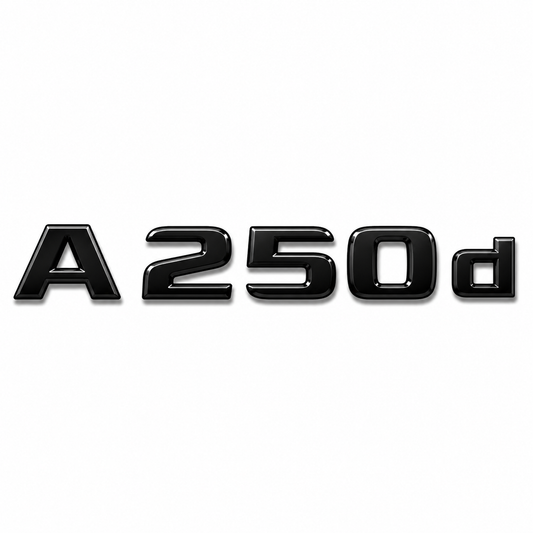 A 250 d Siyah Bagaj Yazısı Mercedes-Benz Uyumlu
