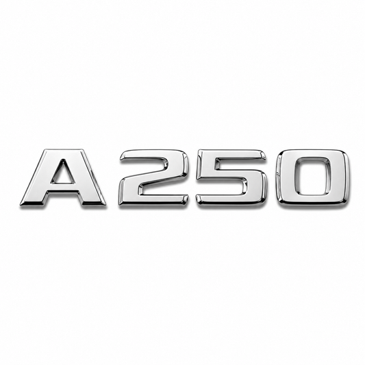 A 250 Krom Bagaj Yazısı Mercedes-Benz Uyumlu