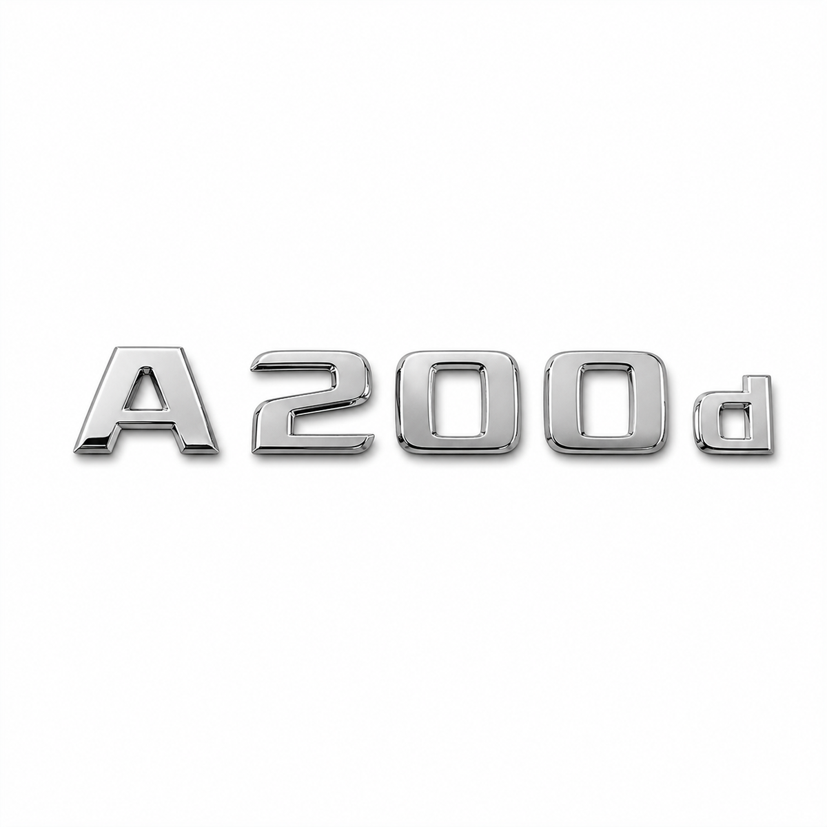 A 200 d Krom Bagaj Yazısı Mercedes-Benz Uyumlu