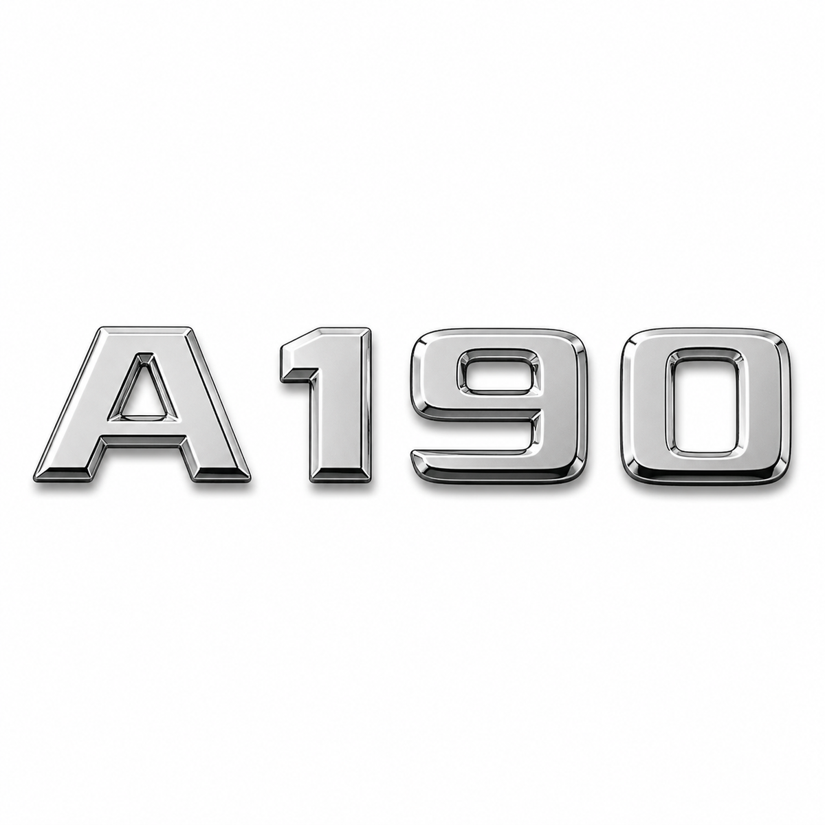 A 190 Krom Bagaj Yazısı Mercedes-Benz Uyumlu