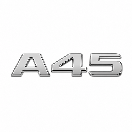 A45 Krom Bagaj Yazısı Mercedes-Benz Uyumlu