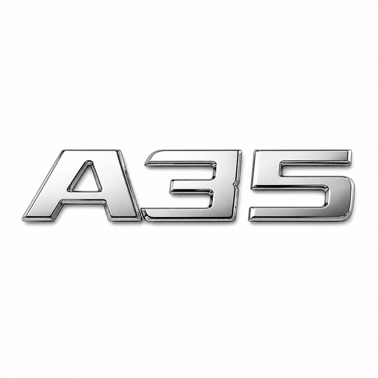 A35 Krom Bagaj Yazısı Mercedes-Benz Uyumlu