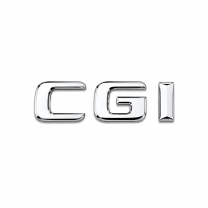 CGI Krom Bagaj Yazısı Mercedes-Benz Uyumlu