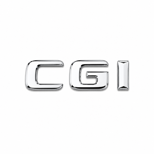 CGI Krom Bagaj Yazısı Mercedes-Benz Uyumlu