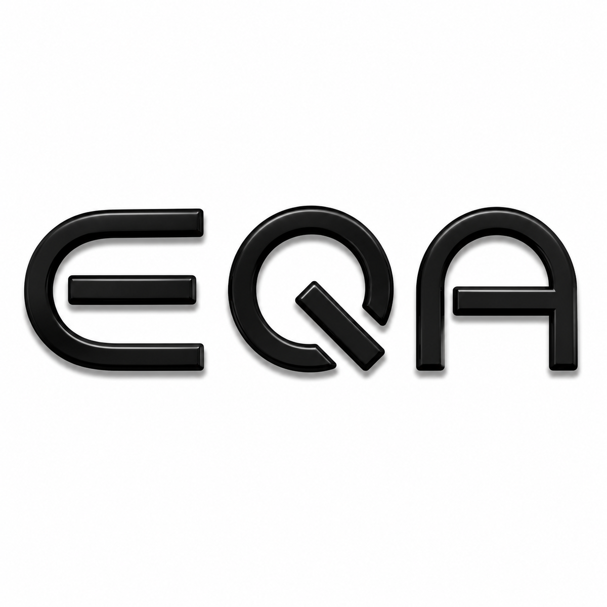 EQA Siyah Siyah Bagaj Yazısı Mercedes-Benz Uyumlu