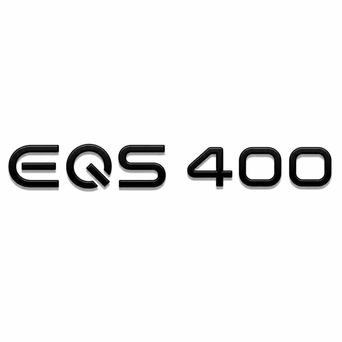 EQS 400 Siyah Bagaj Yazısı Mercedes-Benz Uyumlu