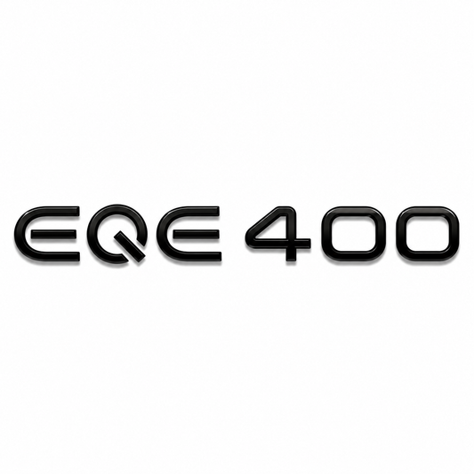 EQE 400 Siyah Bagaj Yazısı Mercedes-Benz Uyumlu