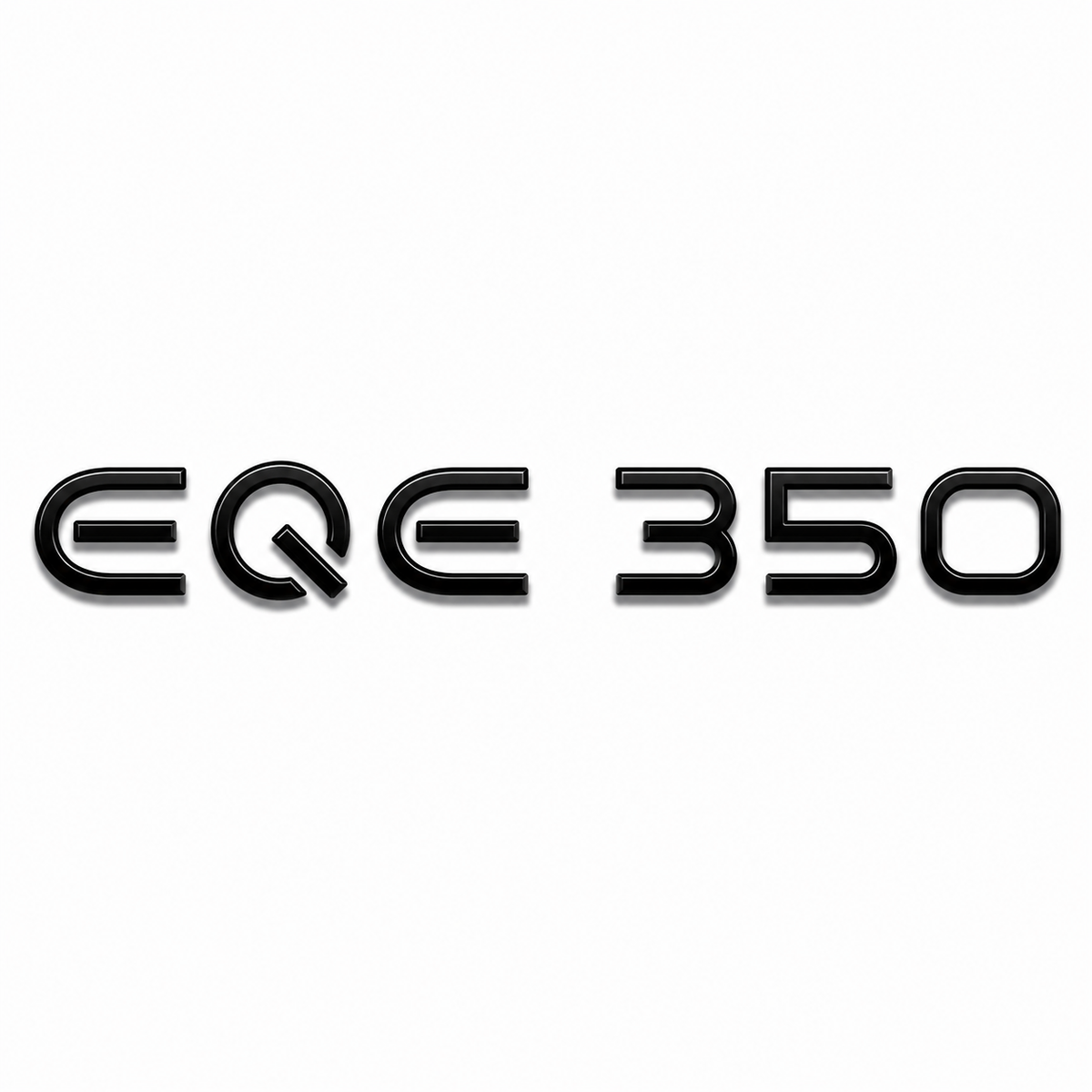EQE 350 Siyah Bagaj Yazısı Mercedes-Benz Uyumlu