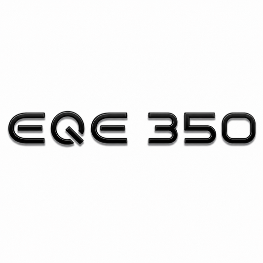 EQE 350 Siyah Bagaj Yazısı Mercedes-Benz Uyumlu