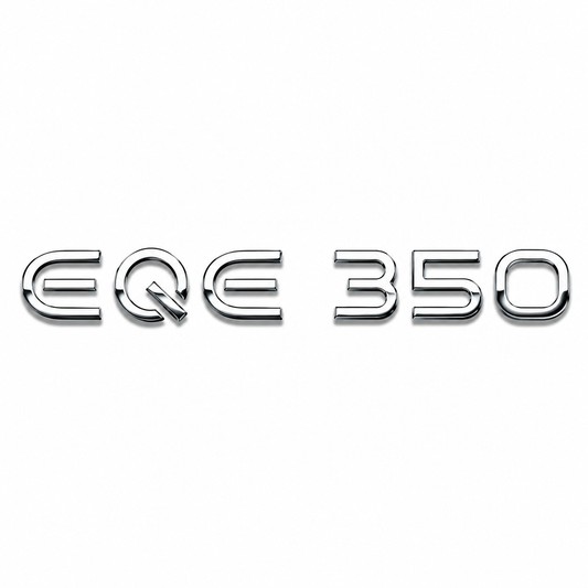 EQE 350 Krom Bagaj Yazısı Mercedes-Benz Uyumlu