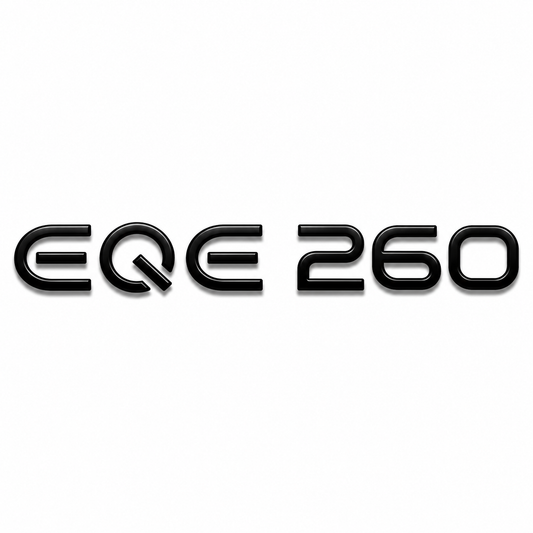 EQE 260 Siyah Bagaj Yazısı Mercedes-Benz Uyumlu