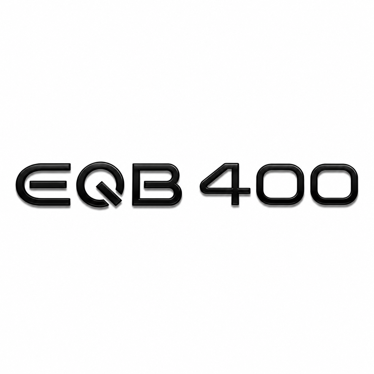 EQB 400 Siyah Bagaj Yazısı Mercedes-Benz Uyumlu