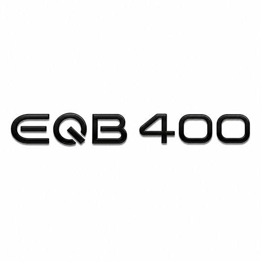 EQB 400 Siyah Bagaj Yazısı Mercedes-Benz Uyumlu