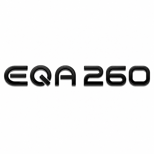 EQA 260 Siyah Bagaj Yazısı Mercedes-Benz Uyumlu