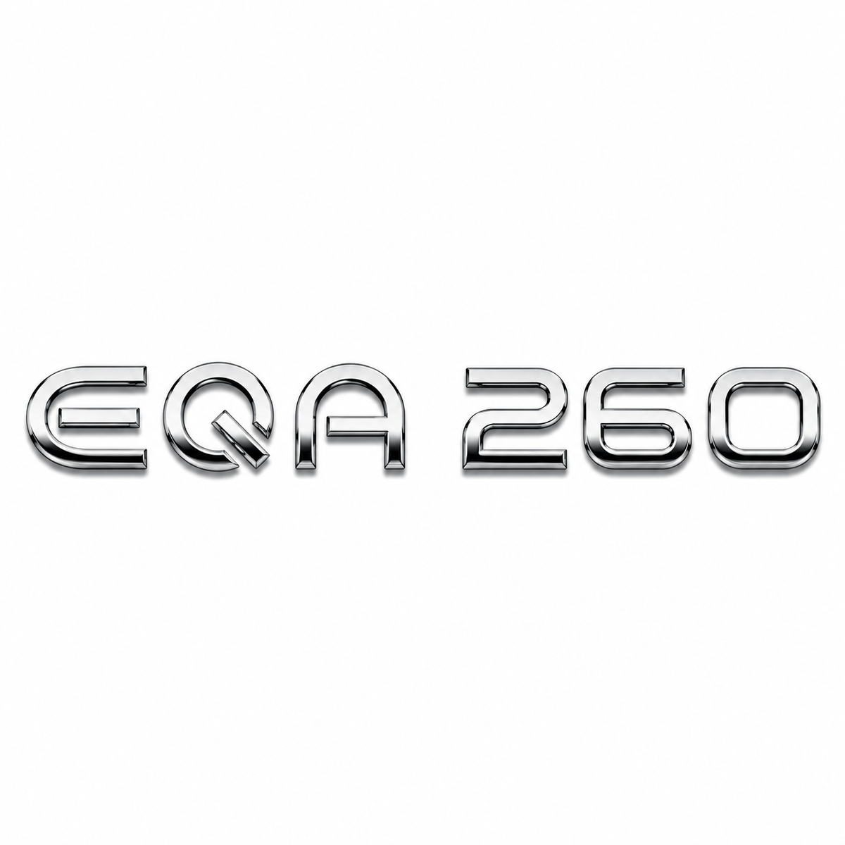 EQA 260 Krom Bagaj Yazısı Mercedes-Benz Uyumlu