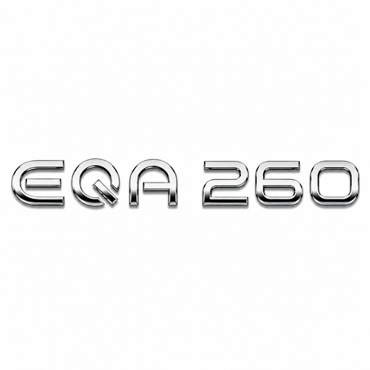 EQA 260 Krom Bagaj Yazısı Mercedes-Benz Uyumlu