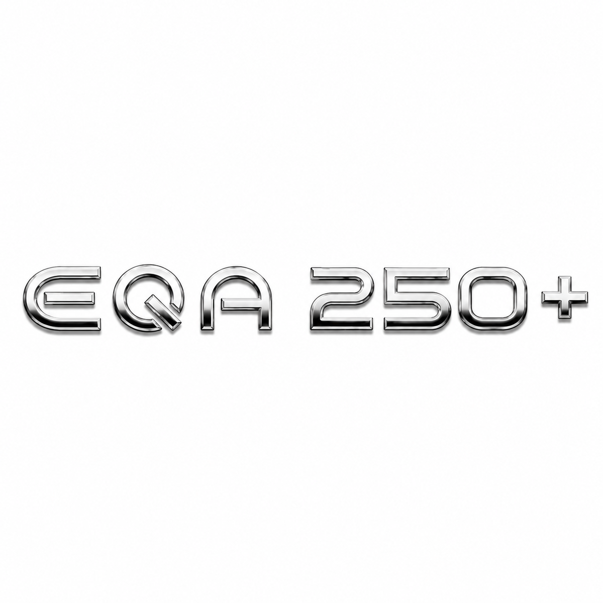 EQA 250+ Krom Bagaj Yazısı Mercedes-Benz Uyumlu