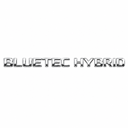 BlueTEC Hybrid Üçgen Krom Bagaj Yazısı Mercedes-Benz Uyumlu