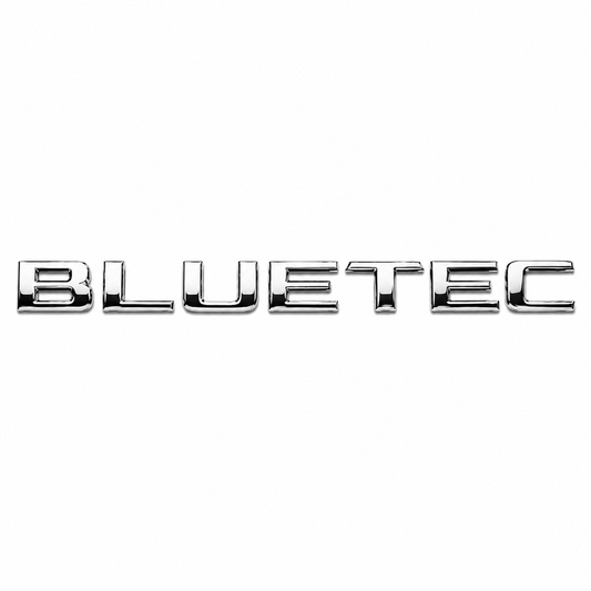 BlueTEC Üçgen Krom Bagaj Yazısı Mercedes-Benz Uyumlu