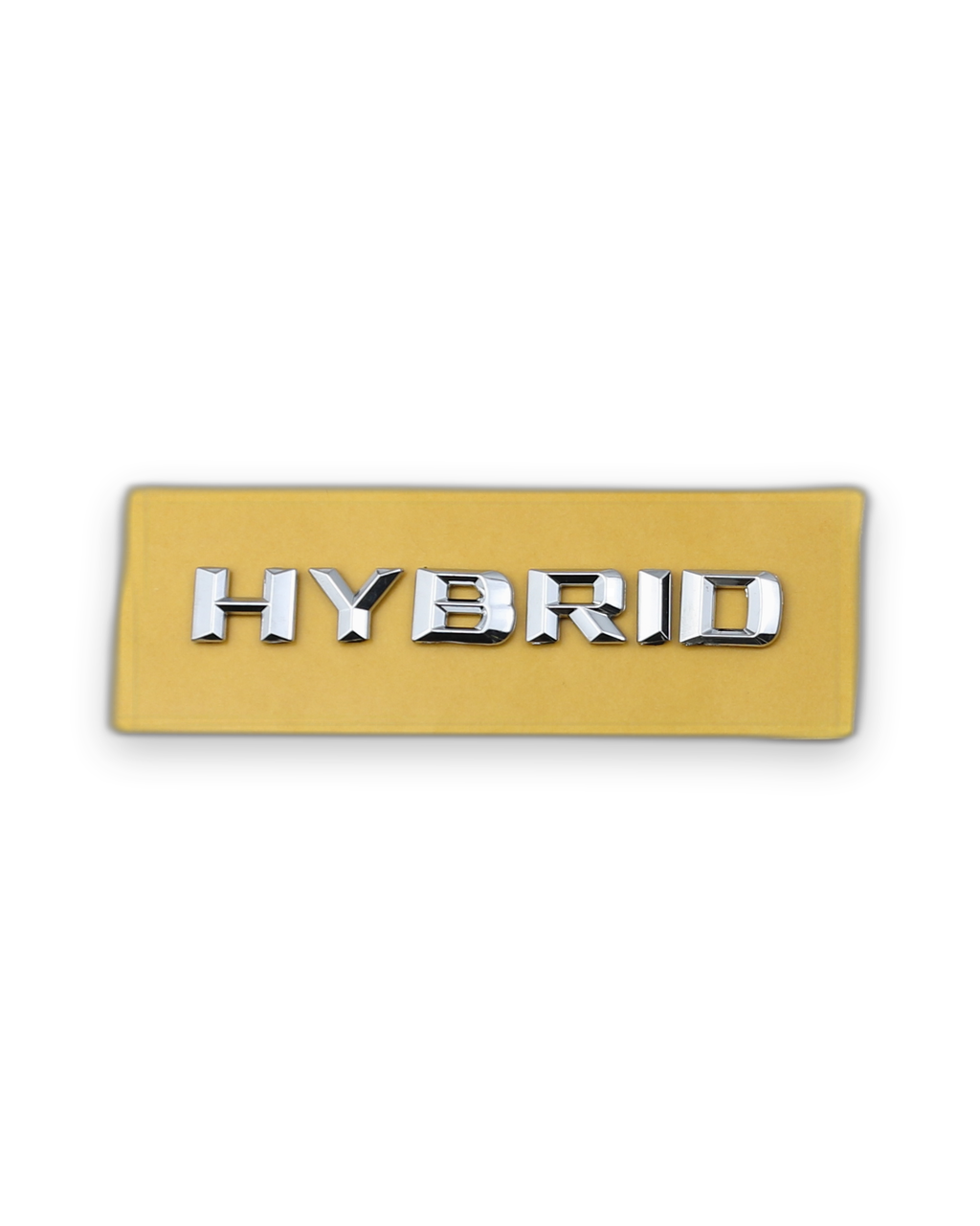 HYBRID Üçgen Krom Bagaj Yazısı Mercedes-Benz Uyumlu