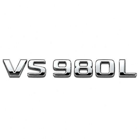 VS 980 L Krom Bagaj Yazısı Mercedes-Benz Uyumlu