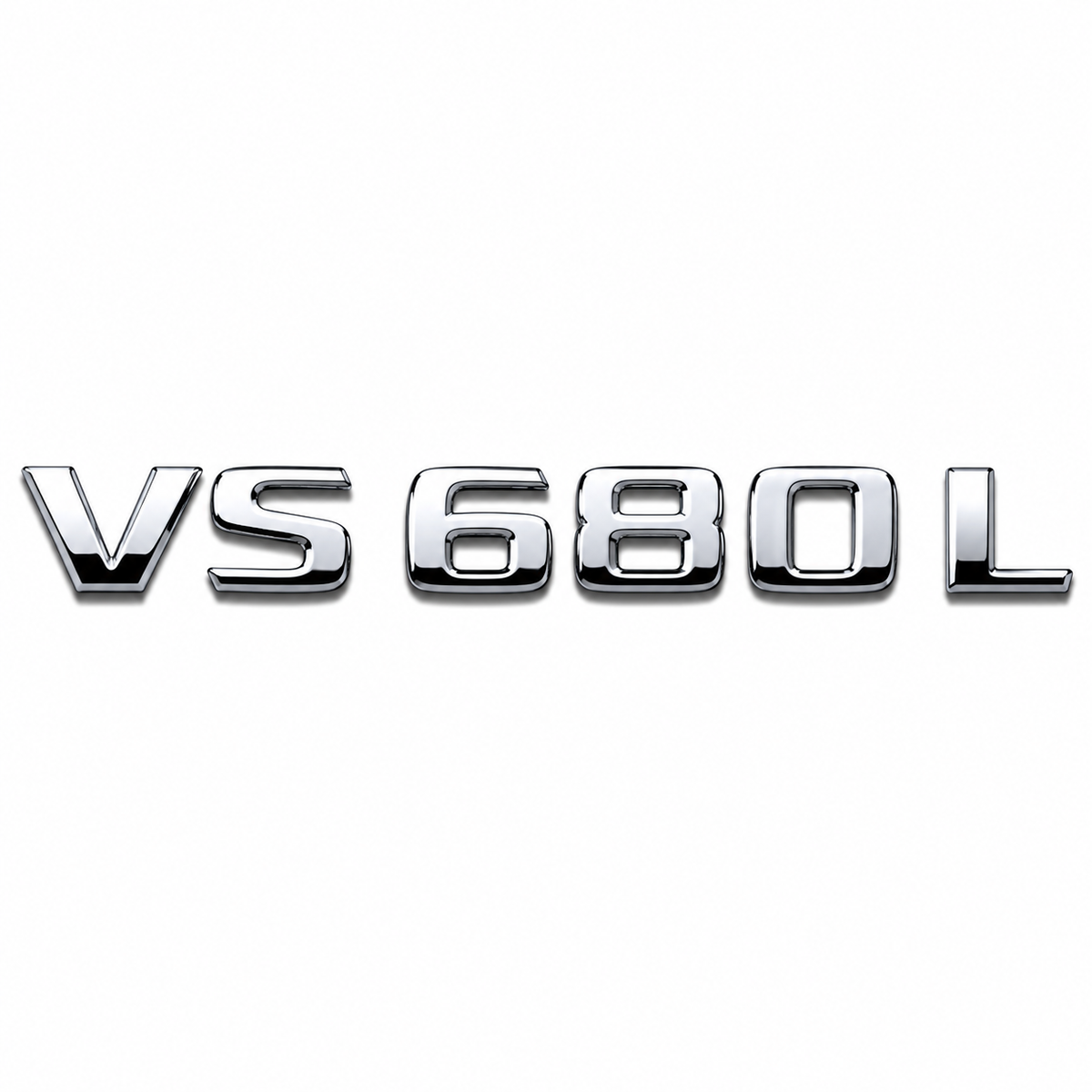 680 L Krom Bagaj Yazısı Mercedes-Benz Uyumlu