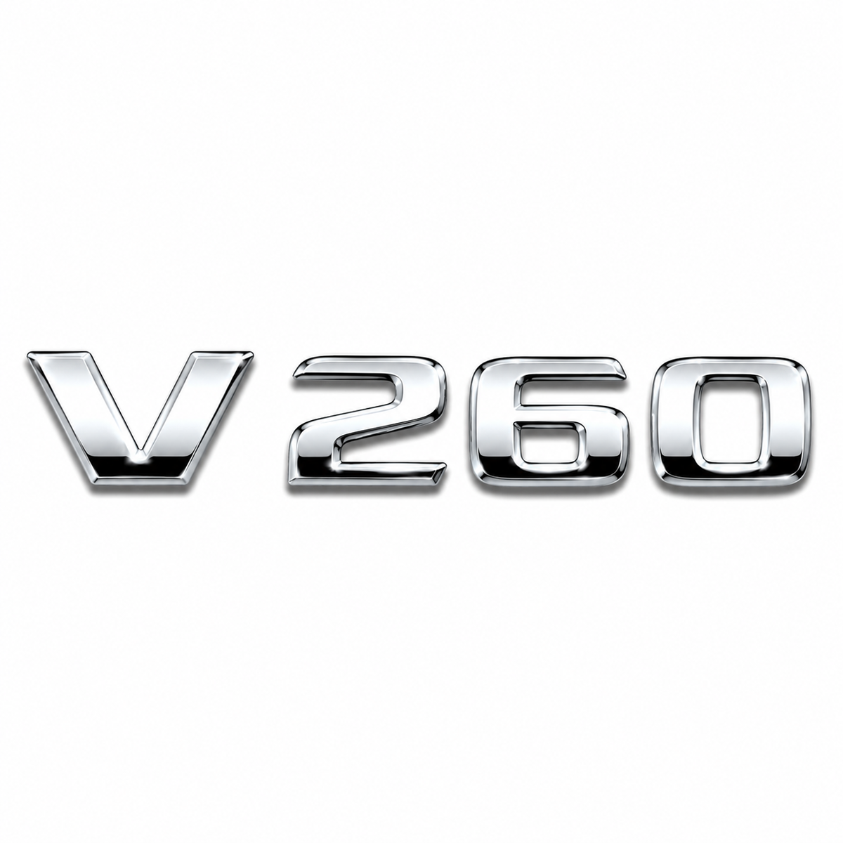 V 260 Krom Bagaj Yazısı Mercedes-Benz Uyumlu