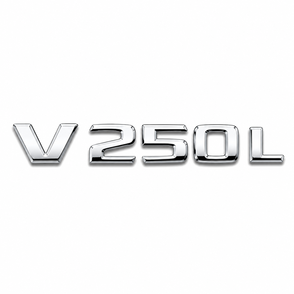V 250L Krom Bagaj Yazısı Mercedes-Benz Uyumlu