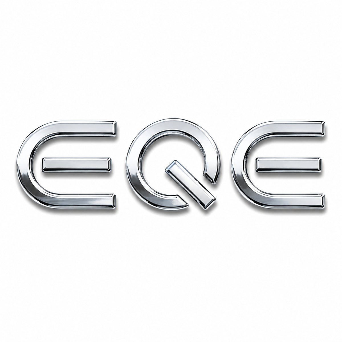 EQE Krom Bagaj Yazısı Mercedes-Benz Uyumlu