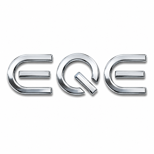 EQE Krom Bagaj Yazısı Mercedes-Benz Uyumlu