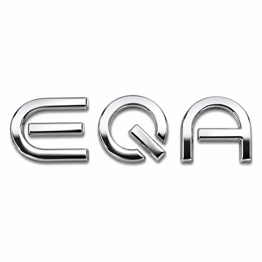 EQA Krom Bagaj Yazısı Mercedes-Benz Uyumlu