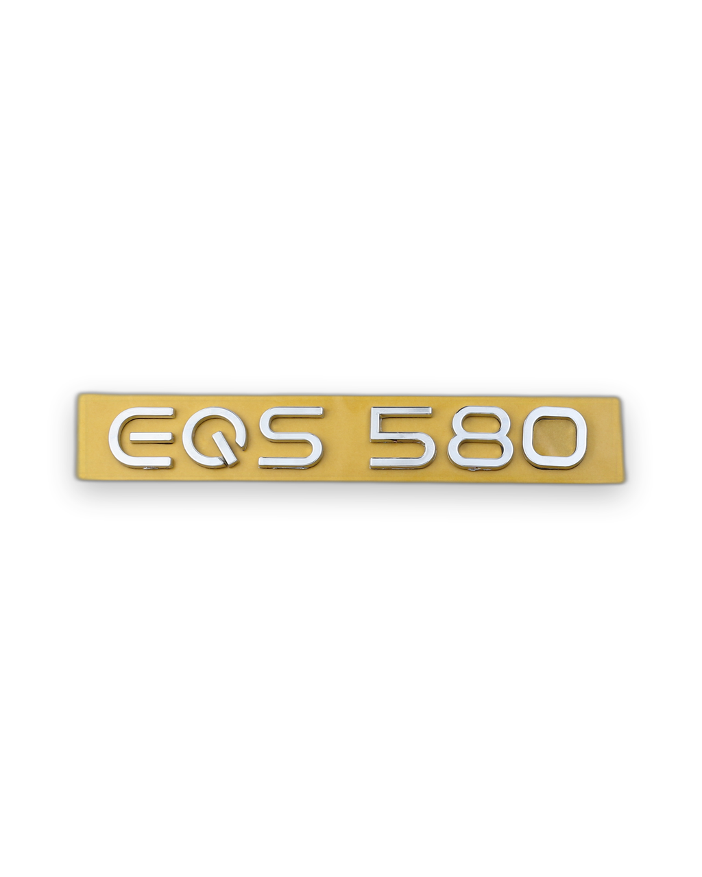 EQS 580 Krom Bagaj Yazısı Mercedes-Benz Uyumlu