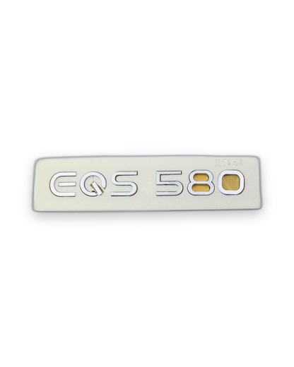 EQS 580 Krom Bagaj Yazısı Mercedes-Benz Uyumlu
