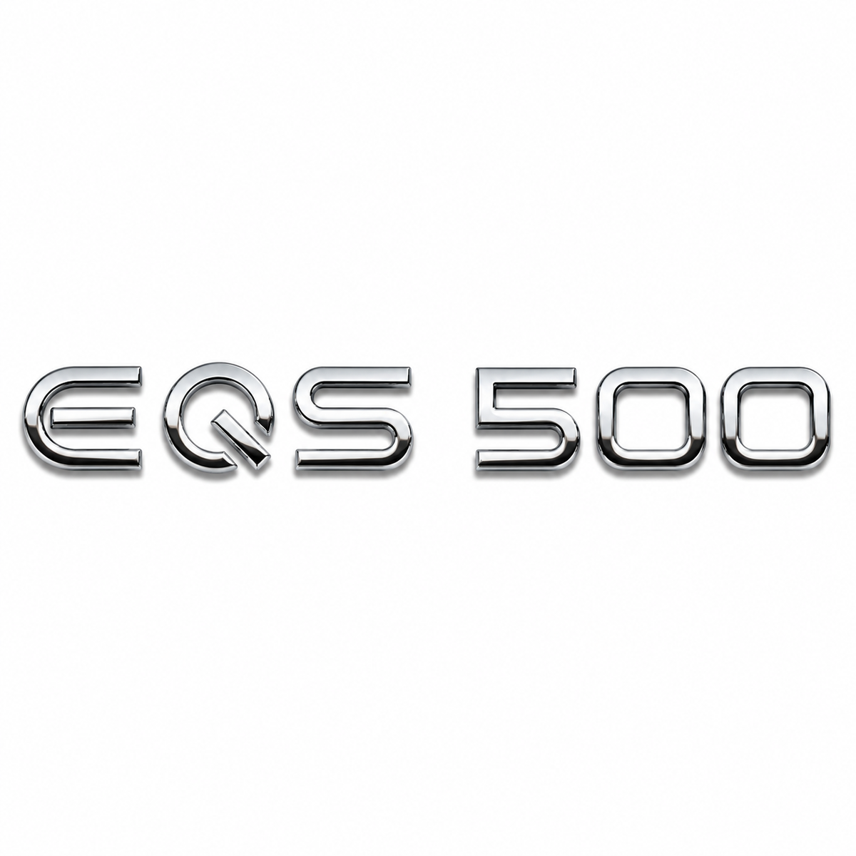 EQS 500 Krom Bagaj Yazısı Mercedes-Benz Uyumlu