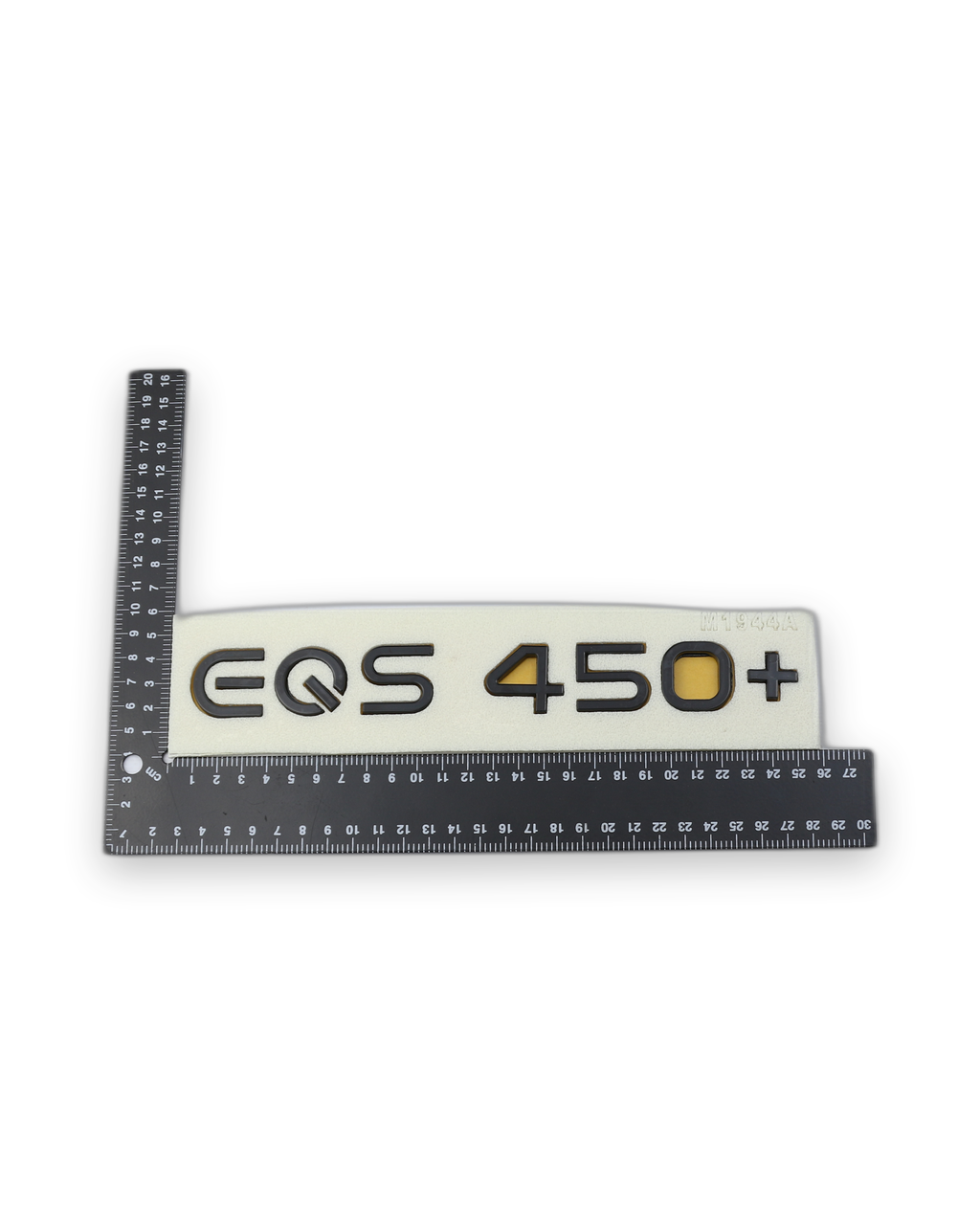 EQS 450+ 242x30 ölçü, siyah renk Siyah Bagaj Yazısı Mercedes-Benz Uyumlu